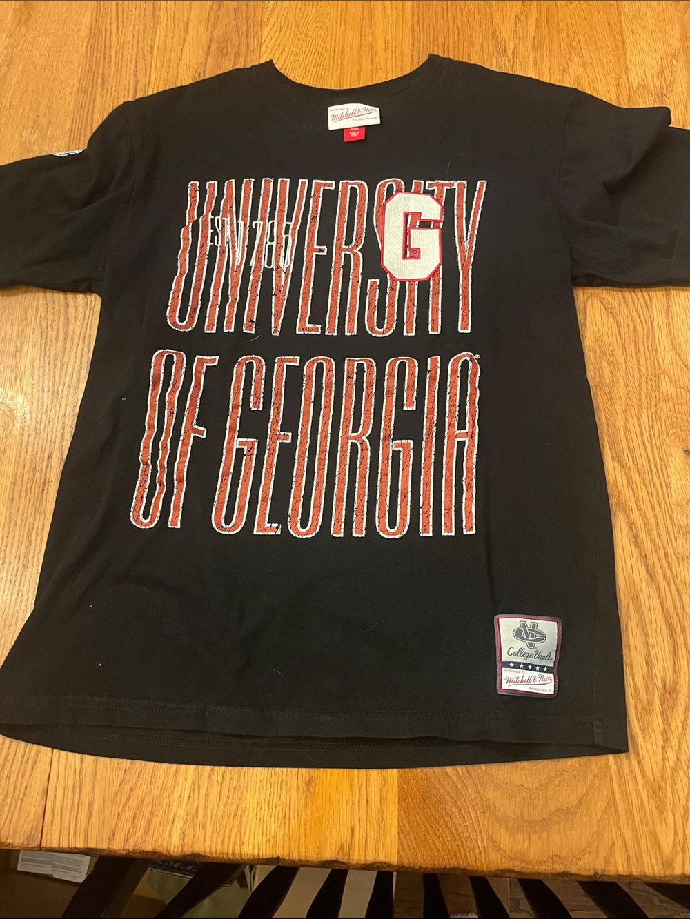 University of Georgia Black Graphic Tee